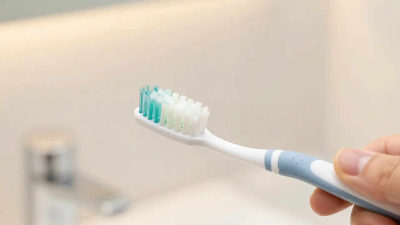 Správná technika čištění zubů kartáčkem pod úhlem