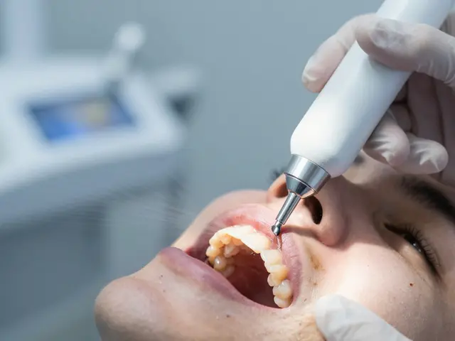Jak probíhá pískování zubů: Kompletní průvodce procedurou, bolestí a výsledky