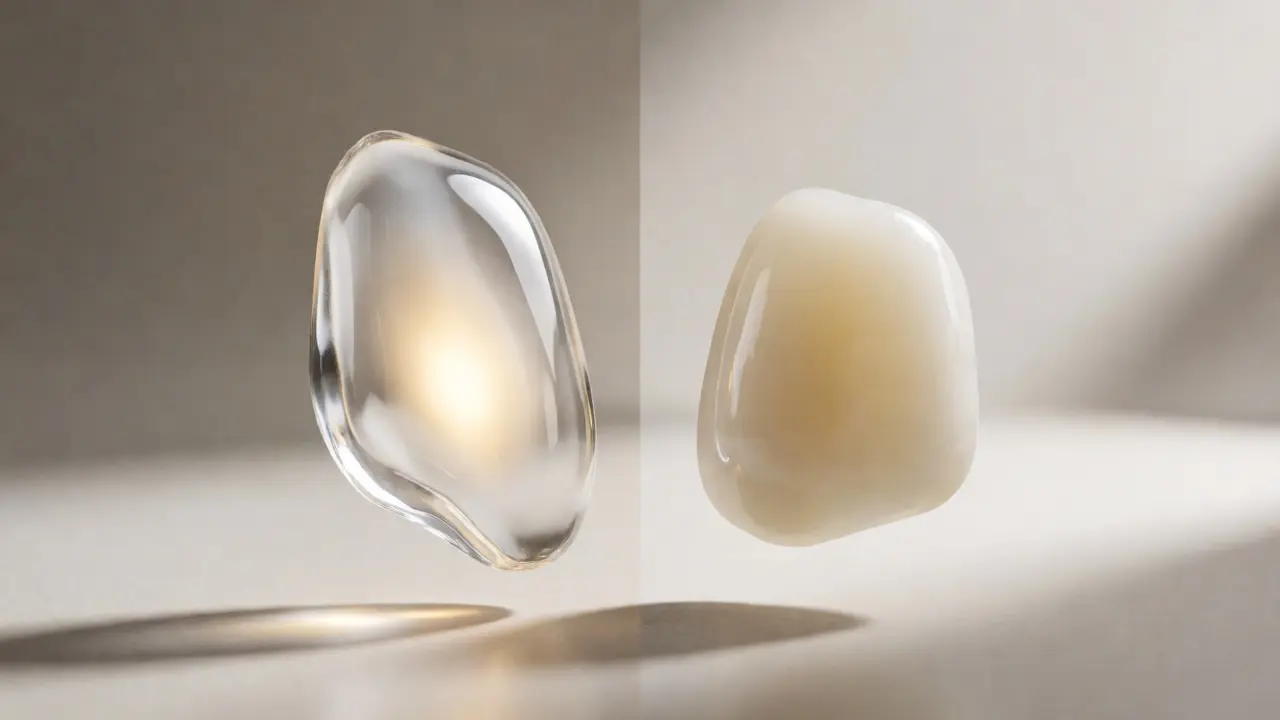 Porovnání porcelánu a kompozitu pro fazety